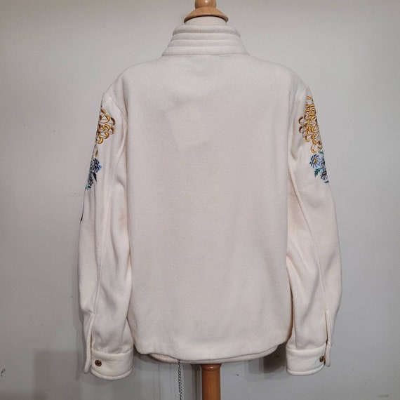 Bob Mackie wearable art bomber - image 5