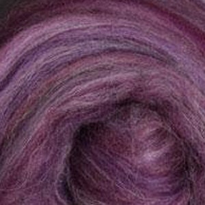 NZ Alpaca/Merino Roving |  THISTLE PURPLE | Roving | Luxuriously Soft and Warm | Free Shipping Available