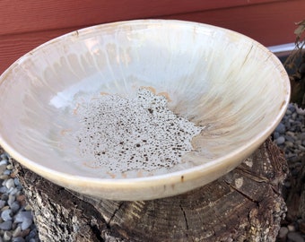 Stoneware Serving Bowl | Stoneware |  Melted Rocky Road | Stoneware Serving Bowl