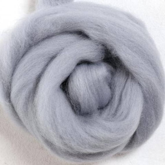 NZ Corriedale Wool FOG GRAY Roving Wool Needle Felting, Wet Felting &  Spinning Wool Micron 27-30 Free Shipping Offered -  Hong Kong