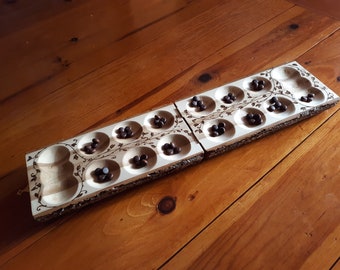 Customizable Live Edge Mancala Board