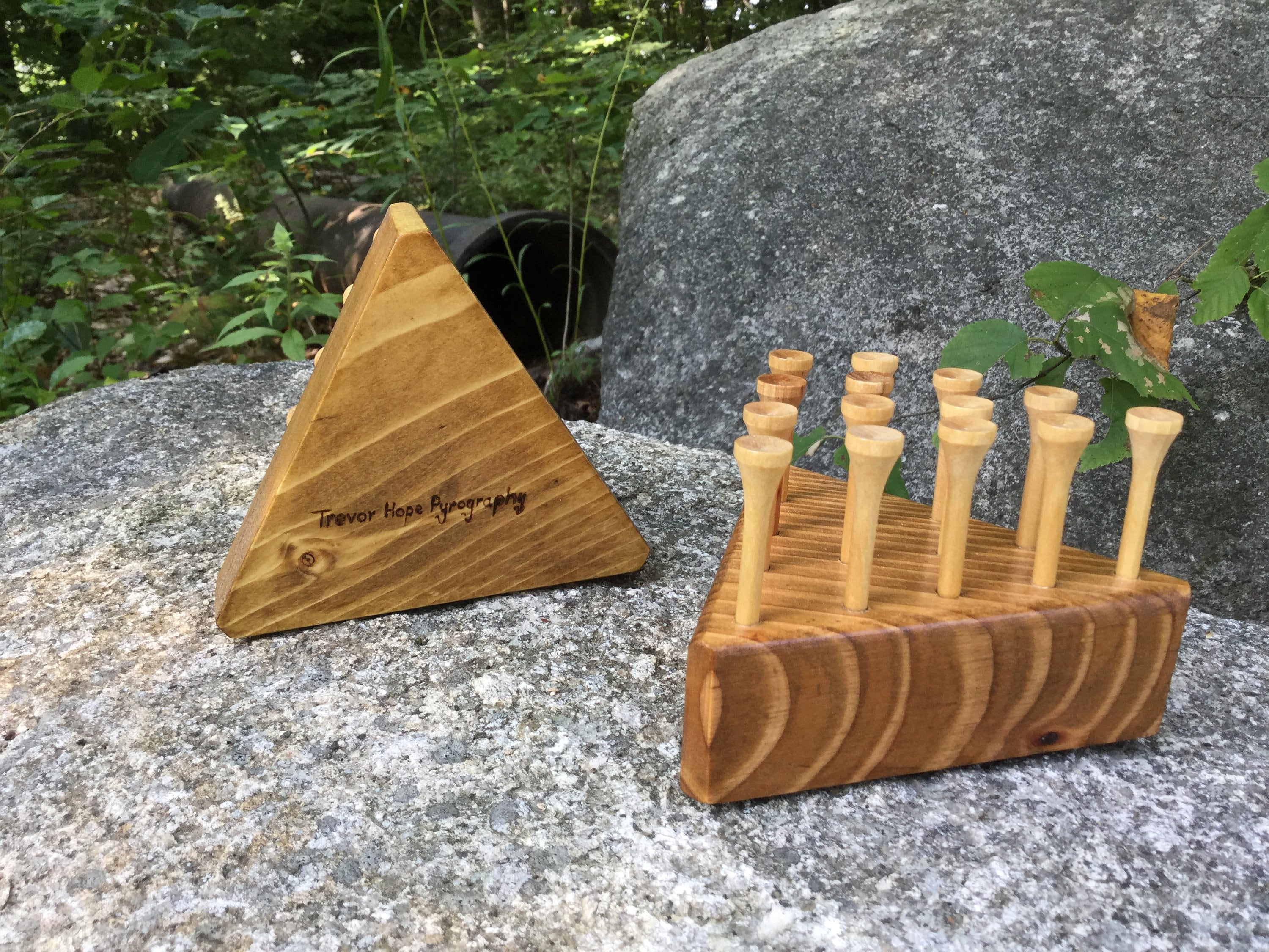 Triangle Peg Game Etsy