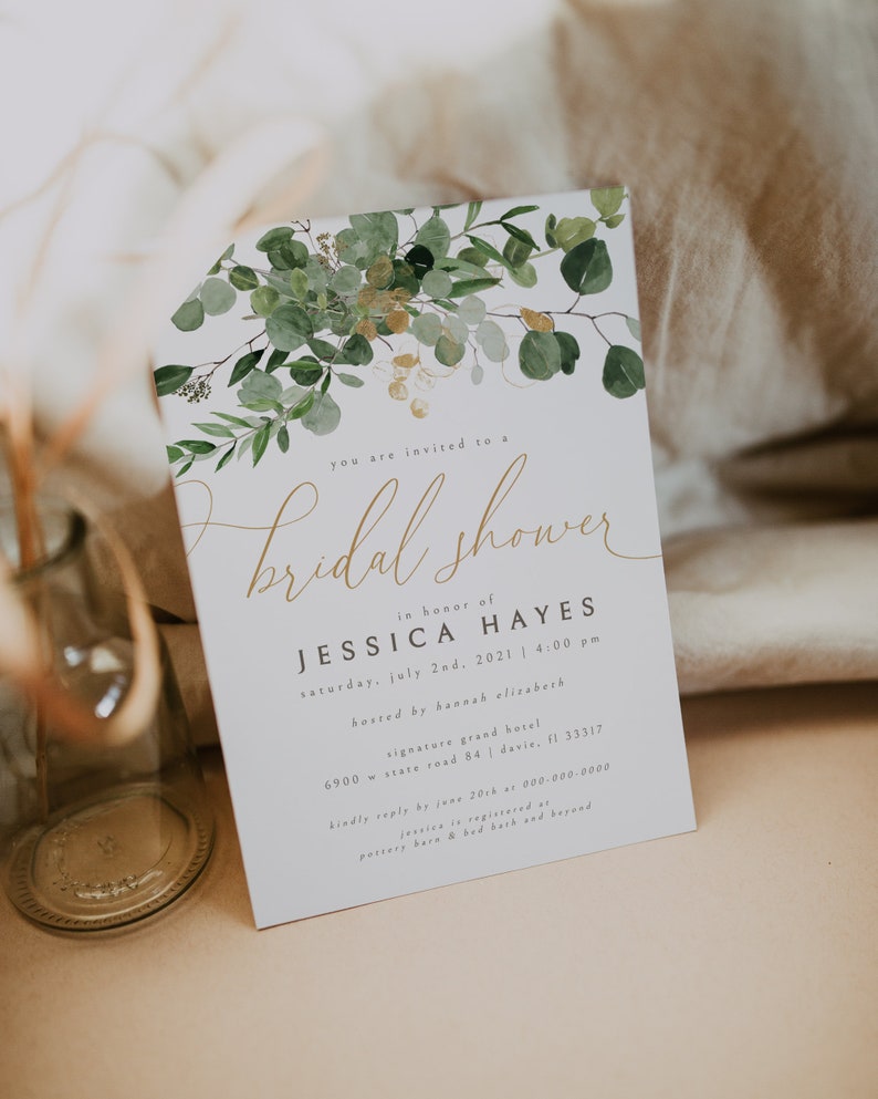 Bridal Shower Invitation Template Download Editable Invitations Printable Wedding Stationery Classic Romantic Floral Templates CG3 image 2