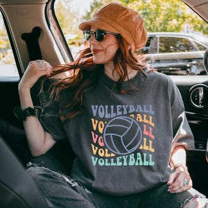 Camiseta del día del partido de voleibol, sudadera para mamás de voleibol, camiseta del día del partido, camiseta de la temporada de voleibol, camiseta para amantes del voleibol