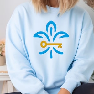 Kappa Kappa Gamma Logo Sweatshirt: Officially Licensed Sorority Greek Wear