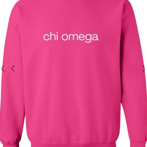Embroidered Chi O western sweatshirt - Chi Omega wear - Sorority Sweatshirt - Big/Little Gift - Sorority Greek Licensed Merch - Chi O rush