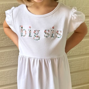 big sister embroidered dress Big Sister Stork Dress I Ruth and Ralph 7 / Dress