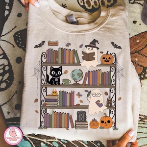 Book Sweatshirt: Halloween Booktok Reader Gift