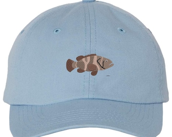 Casquette Pêche Estrada Art – Motif Poisson, Camo Mesh, Réglable (occasion)