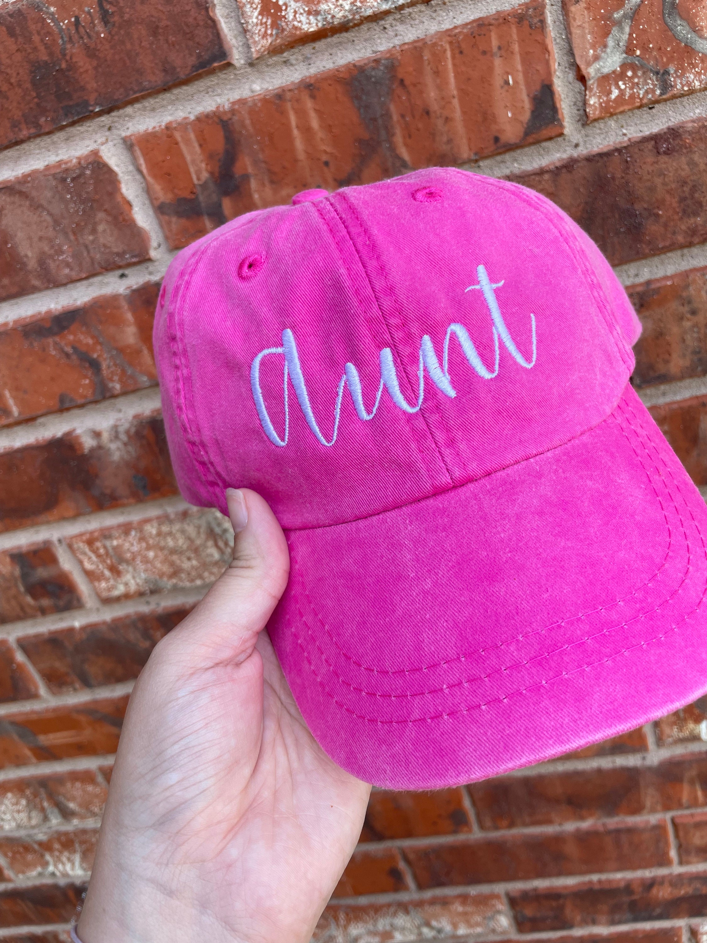 Cool Aunt Hat - Aunt Gift - Baseball Cap - Pigment Dyed Baseball Cap ...
