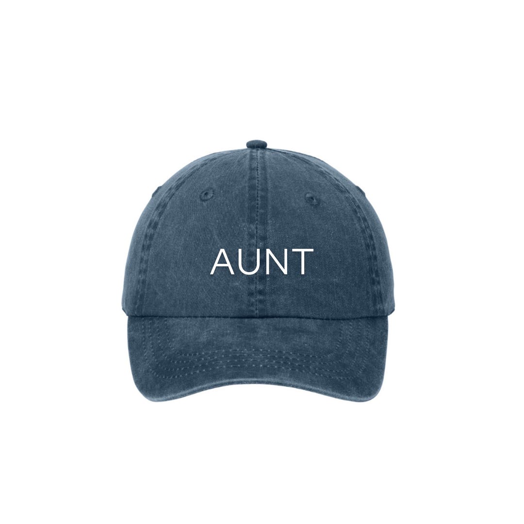 Cool Aunt Hat - Aunt Gift - Baseball Cap - Pigment Dyed Baseball Cap ...