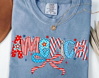 Camiseta de manga corta con bandera patriótica - Camiseta del 4 de julio - Camiseta del Día de los Caídos - Camiseta de EE. UU.