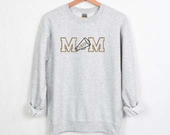 Embroidered Cheer Mom Sweatshirt - Cheerleader sweatshirt - personalize cheer crewneck - Sport mom - Cheer Mama Sweatshirt -Cheer sweatshirt