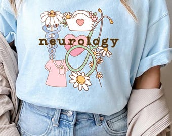 Neurologisch Krankenschwester Groovy Shirt