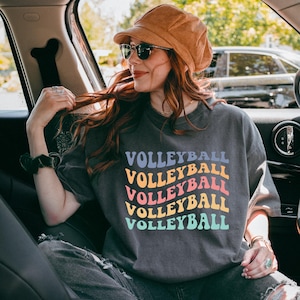 Camiseta del día del partido de voleibol, sudadera para mamás de voleibol, camiseta del día del partido, camiseta de la temporada de voleibol, camiseta para amantes del voleibol