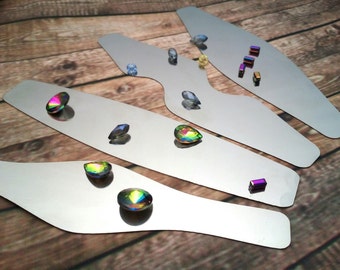 Bracelet Blanks Steel Glossy solid foundation for bracelet
