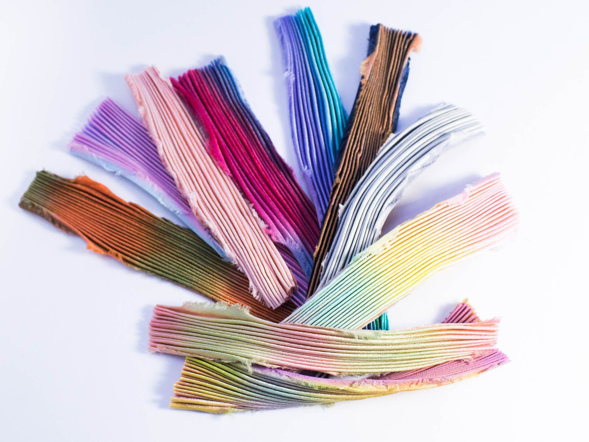 Shibori Mix 1 yard Silk Shibori Ribbon Handmade Handmade pleated natural silk shibori ribbon not toxic dyes embroidery textile application