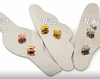 Bracelet Blanks Steel Glossy solid foundation for bracelet