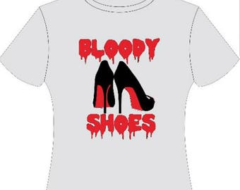 Bloody Shoes T-shirt UK