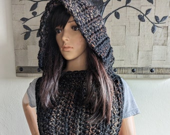 Hooded Crochet Vest Pattern: Bulky Yarn Tutorial (PDF Pattern)