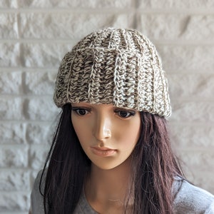 Crochet Watchman Beanie Pattern: Easy Slouch Hat (PDF Pattern)