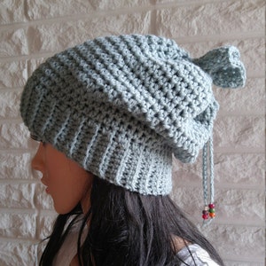Instant Download Crochet Pattern - Crochet Hat Pattern for Oly Slouch Hat - Women&#39;s Hat - Women&#39;s Accessories - Permission to Sell