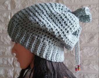 Instant Download Crochet Pattern - Crochet Hat Pattern for Oly Slouch Hat - Women&#39;s Hat - Women&#39;s Accessories - Permission to Sell