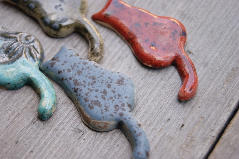 Ceramic Cat magnet