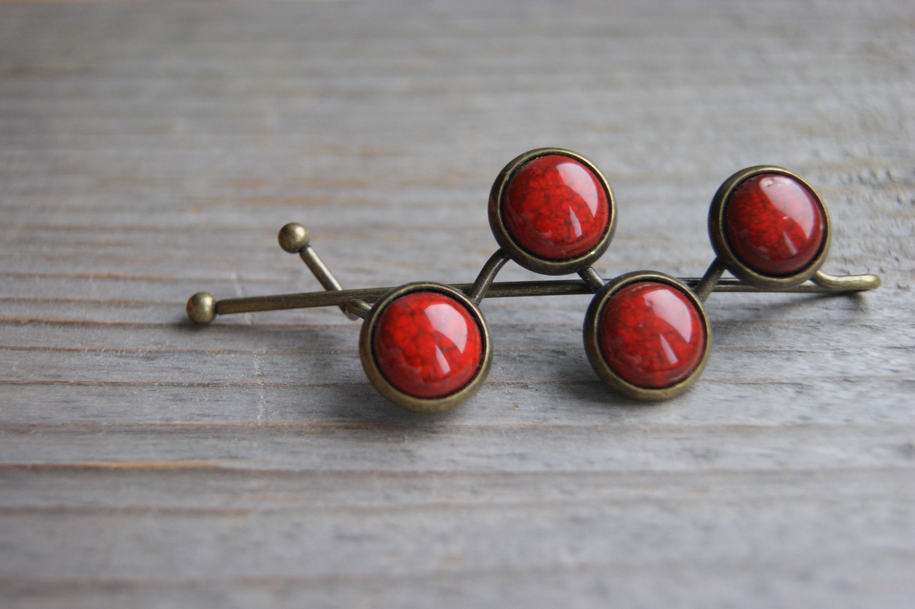 red hair pins red hair pins