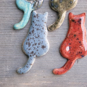 Ceramic Cat magnet