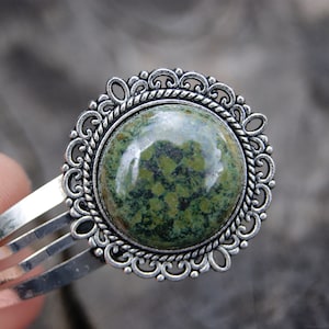Stylish hair clip breen hair clip ceramic hair decoration hair decoration Hair Jewelry hair decor vintage hair clip decorative green hairpin
