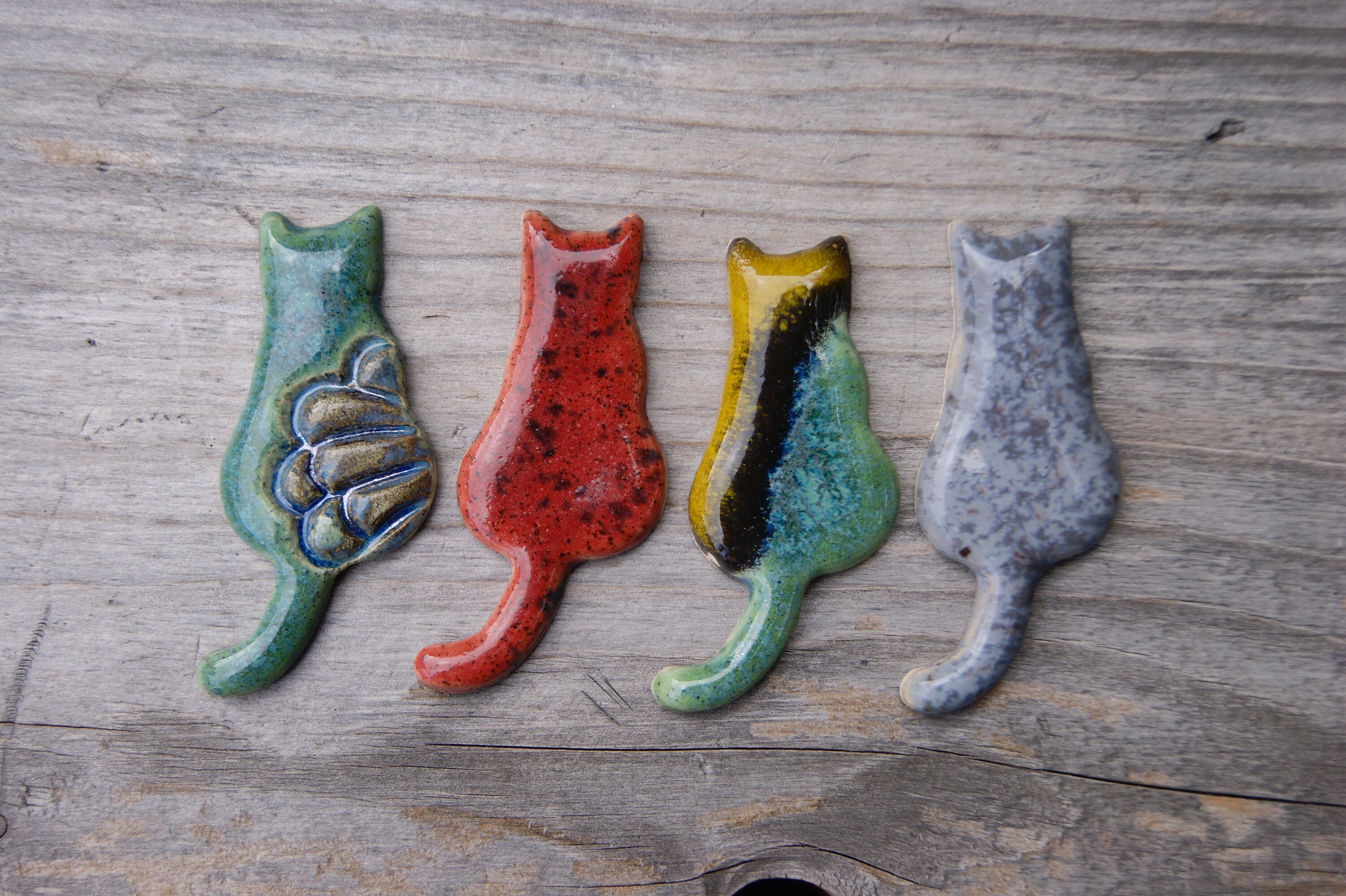 Cute cat fridge Ceramic kittens refrigerator Etsy