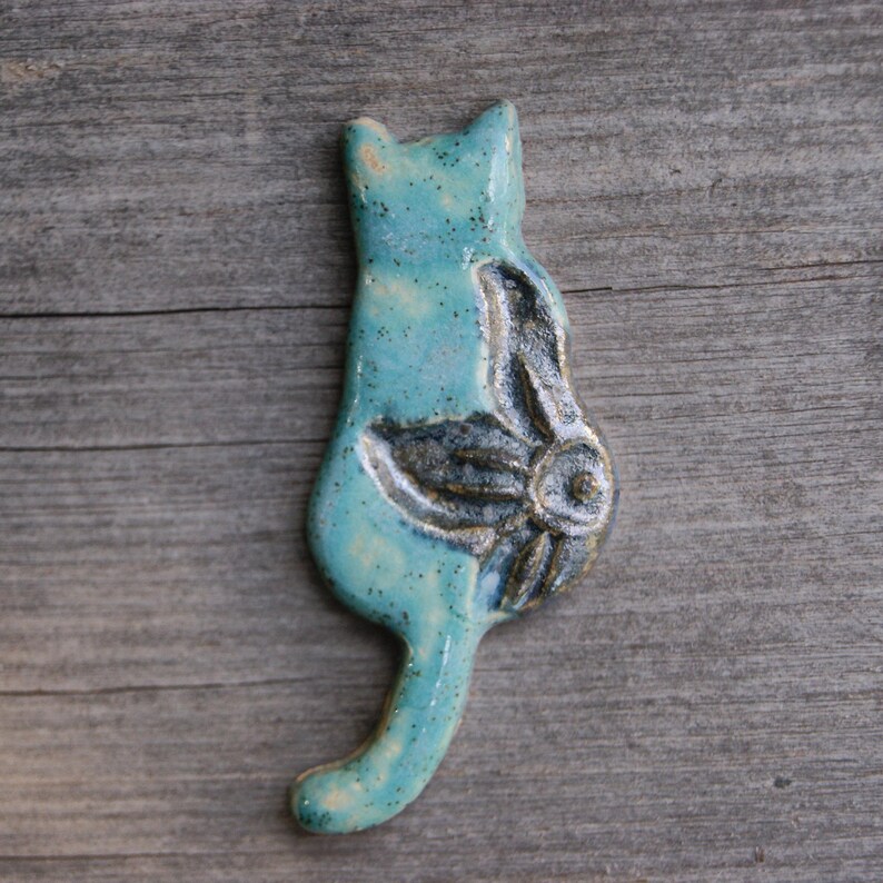 blue Cat magnet