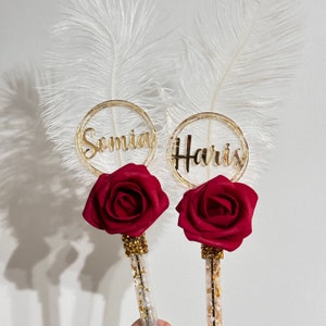 Penne Red Rose Nikkah - Matrimonio, Sposa - Personalizzate, Personalizzate