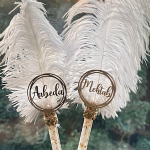 Nikkah Kugelschreiber - Hochzeit, Braut - Individuell, personalisiert