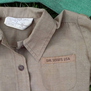 Little Girls Brownie Girl Scout Dress
