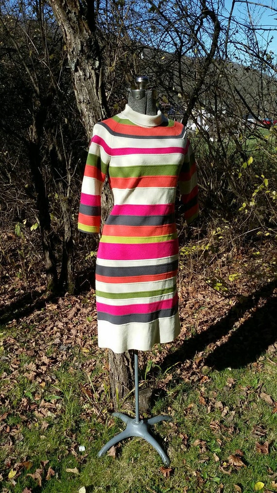 Marco Polo Imports Ltd. Striped Wiggle Dress - image 9