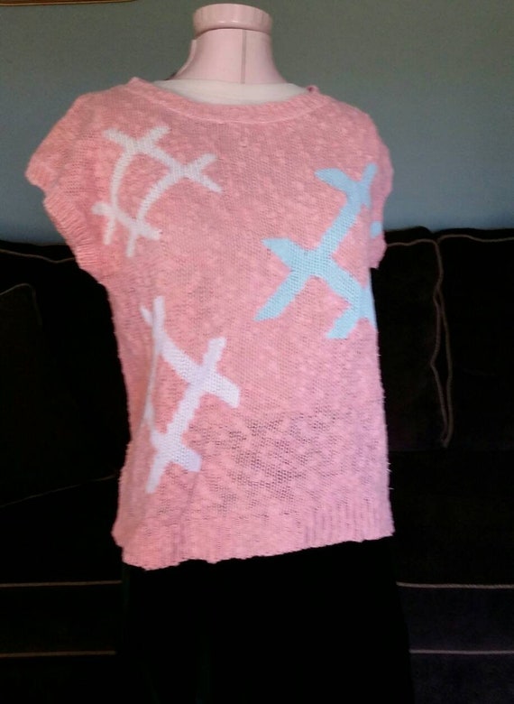 Tic Tac Toe Summer Sweater