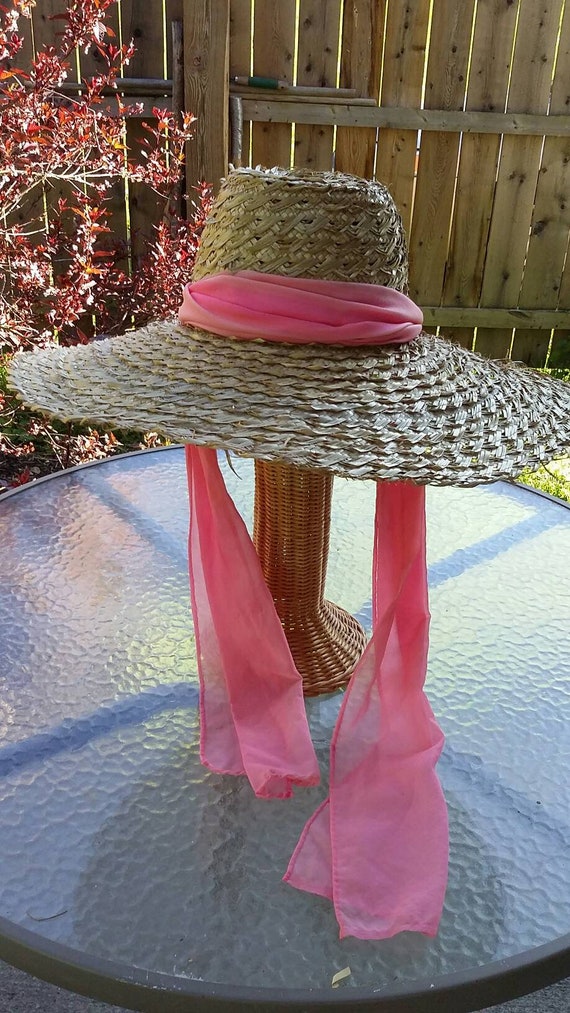 Big Straw Victory Garden Sun Hat - image 4