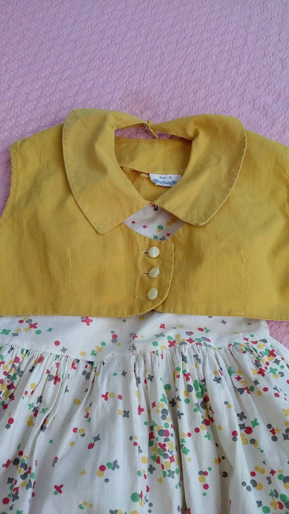 Adorable Toddler Novelty Print Halter Dress and B… - image 4