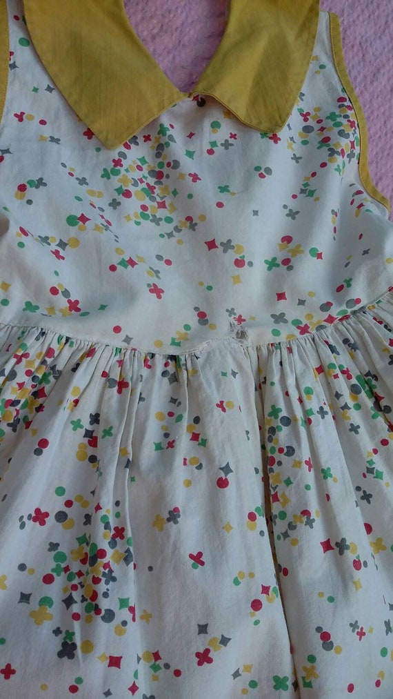 Adorable Toddler Novelty Print Halter Dress and B… - image 3