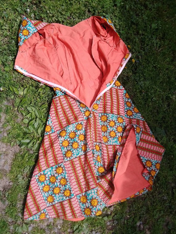 Handmade African Block Print Dress - image 6