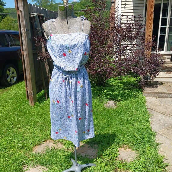 1970 Simple Day Dress - image 2