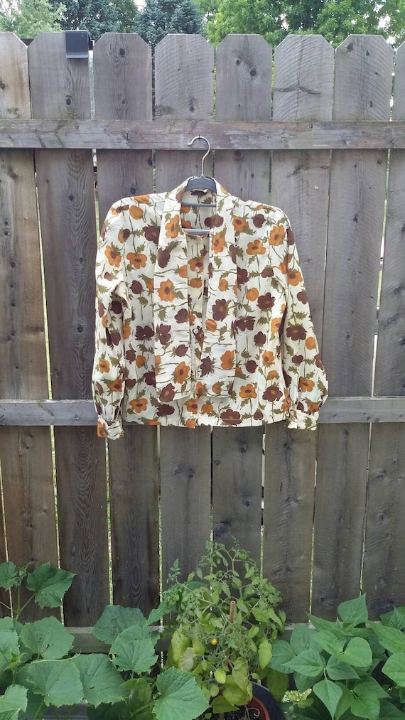 Ship n Shore Floral Blouse