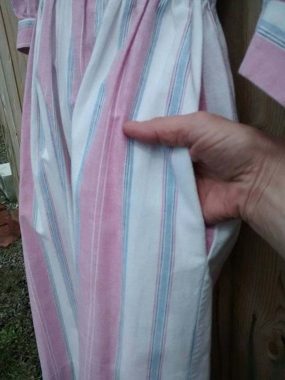 Timeless Cotton Summer Striped Dress - image 4