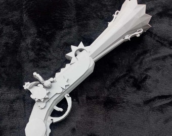 Fable 3 Inspired Evil Malice Cosplay Pistol Prop Lize Size