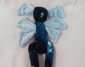 StarChild One of a kind Art Doll Homemade Celestial Plushie