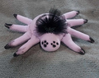 Pastel Goth Spider Handmade Plush
