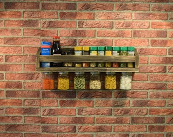 Spice rack with probation glasses