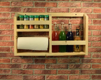 Spice and bottle rack "Nature"